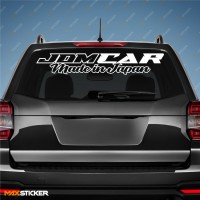 JDM наклейка на авто - JDMCAR Made in Japan