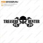 Наклейка на авто - Treasure Hunter