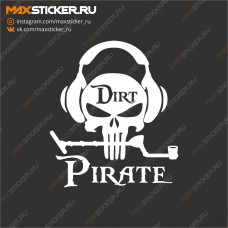 Наклейка - Dirt Pirate