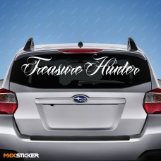 Наклейка на авто - TREASURE HUNTER