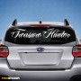 Наклейка на авто для кладоискателей - TREASURE HUNTER
