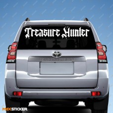 Наклейка на машину - TREASURE HUNTER
