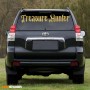 Наклейка на машину для кладоискателей - TREASURE HUNTER