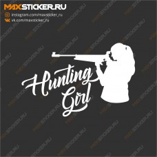 Наклейка - Hunting Girl