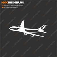 Наклейка - Boeing 747