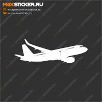 Наклейка - Airbus A320