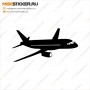 Наклейка - Sukhoi Superjet 100