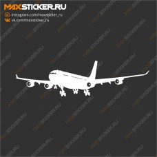 Наклейка - Airbus A340-300