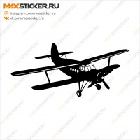 Наклейка на авто - Ан-2