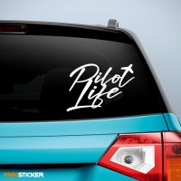 Наклейка для пилотов - Pilot Life