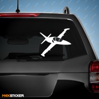 Наклейка на авто - L-39 Альбатрос