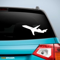 Наклейка - Самолет CRJ-200