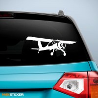 Наклейка - Самолет PZL-104 Wilga