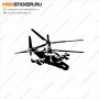 Наклейка - Вертолёт Ка-50
