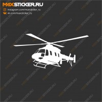 Наклейка - Вертолёт Ансат