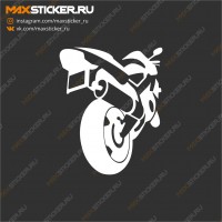Наклейка - Мотоцикл