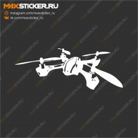 Наклейка - Квадрокоптер