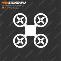 Наклейка - Дрон