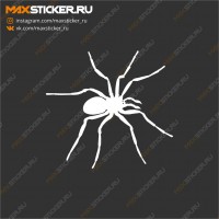 Наклейка на авто - Паук