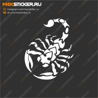 Наклейка - Скорпион