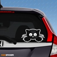 Наклейка на авто - Котёнок