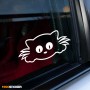 Виниловая наклейка на авто - Котёнок