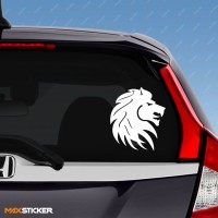 Наклейка на авто - Лев