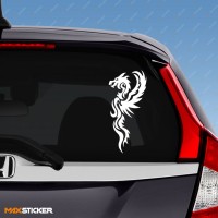 Наклейка на машину - Дракон