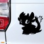 Дракон Беззубик - Наклейка на авто