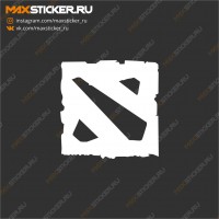 Наклейка на авто - DOTA