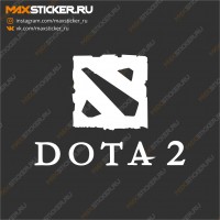 Наклейка на авто - DOTA 2