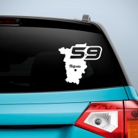 Наклейка - Регион 59