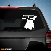 Наклейка - Регион 52