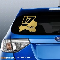 Наклейка - Регион 17