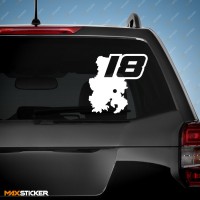 Наклейка - Регион 18