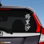 Гриша - Наклейка иероглифы на авто